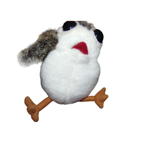 8" Star Wars Porg Window Cling Preowned Perfect - Picture 1 of 2